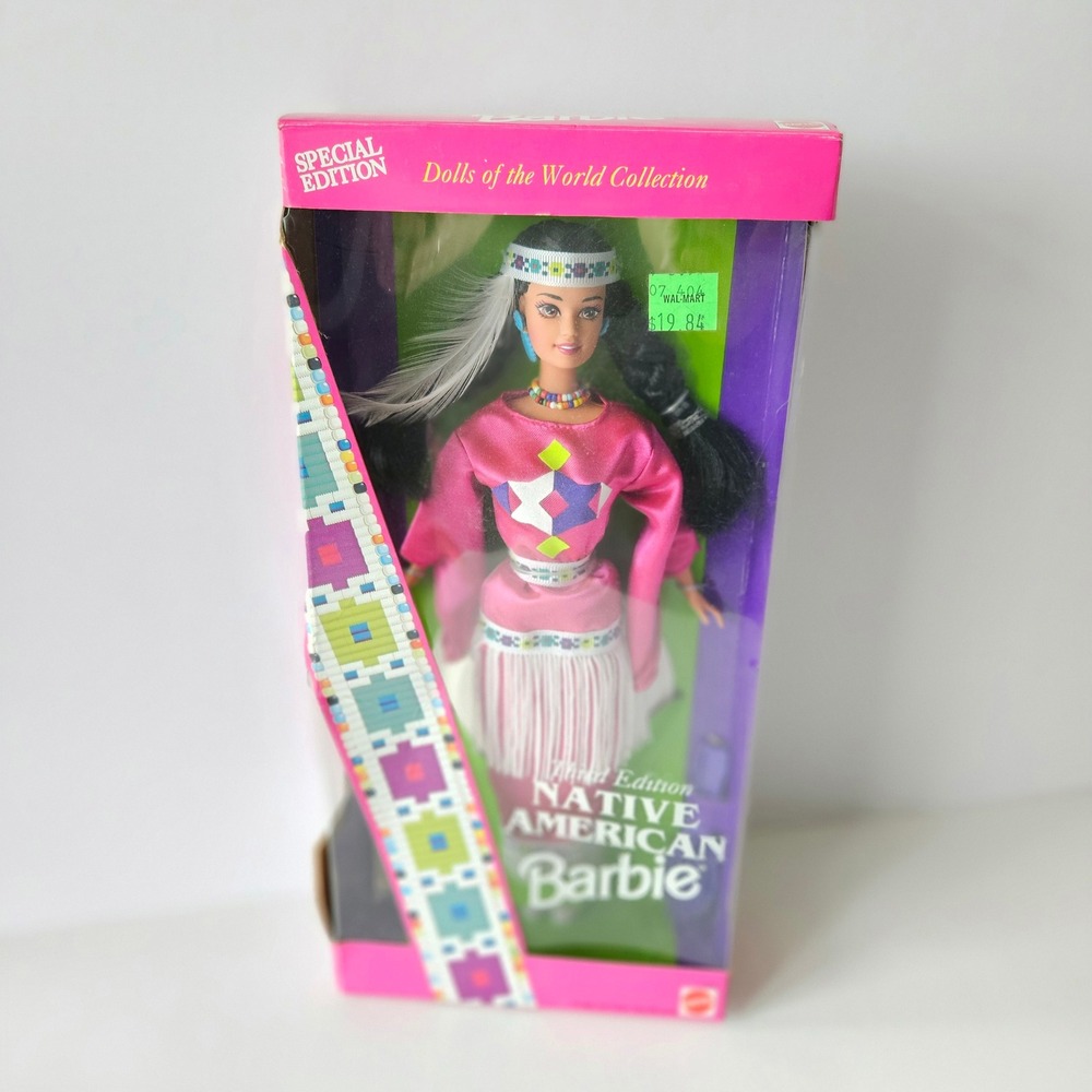 Barbie Dolls of the World Collection Third Edition Native American 1993 Mattel